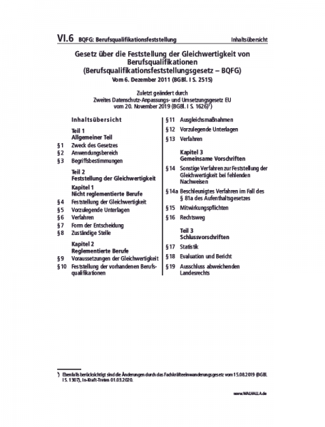 VI.06 | BQFG: Berufsqualifikationsfeststellung