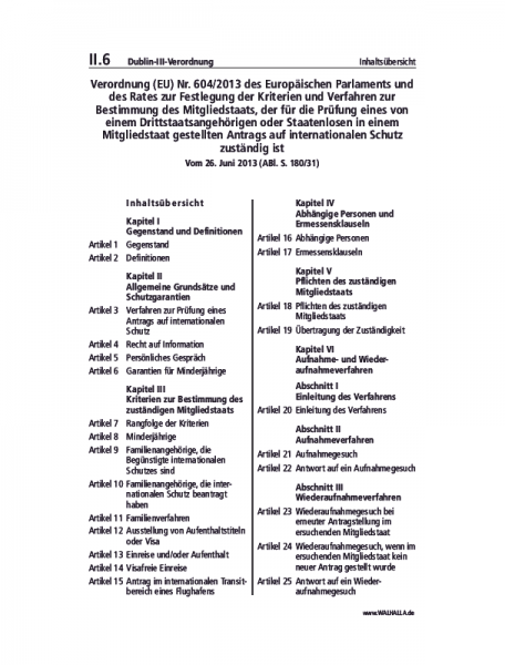 II.06 | Dublin-III-Verordnung
