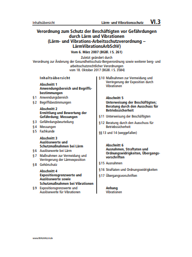 VI.03 | Lärm- und Vibrationsschutz