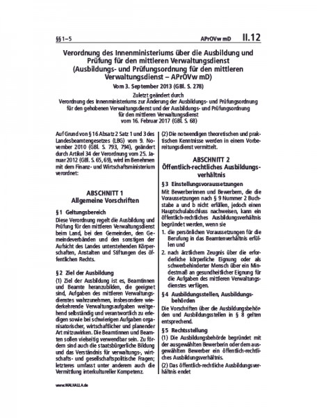 II.12 | APrOVw mD